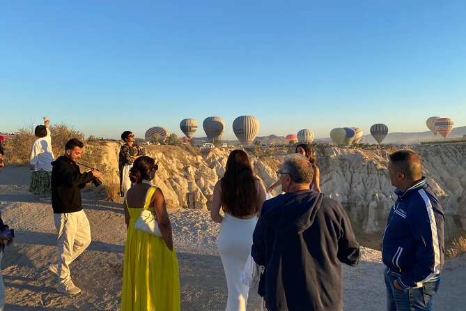 Sunrise Balloon Watching Tour with Photographer in Goreme - Stop 1 in Göreme National Park: take-off area viewing time