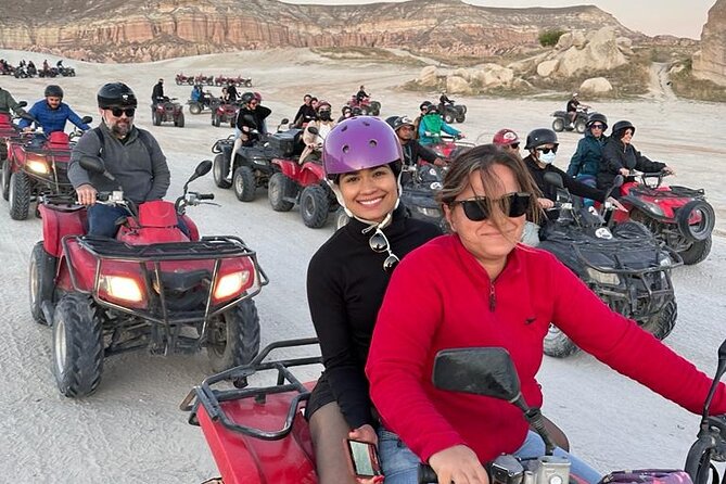 Sunset ATV Tour in Cappadocia - The Route: Moshroom Valley, Love Valley, and White Valley Stops
