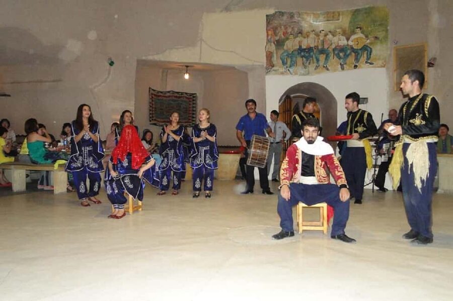 Turkish Night Show At Cave Restaurant Including Transfer - Belly dancers, folkdance, and the wedding-style participation moment