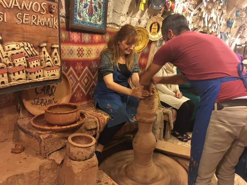 Visit to Cappadocia ceramic workshop and carpet store - Buying ceramics and carpets without losing your head